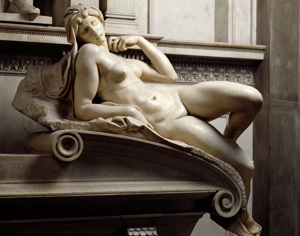 Tomba di Lorenzo II de Medici - Aurora, Cappella Medica Firenze